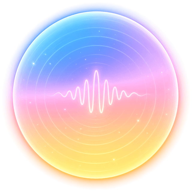 Ada, Kidaro's Cognitive Guide, shown as a softly glowing voice orb
